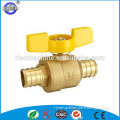 brass gas valve with timer